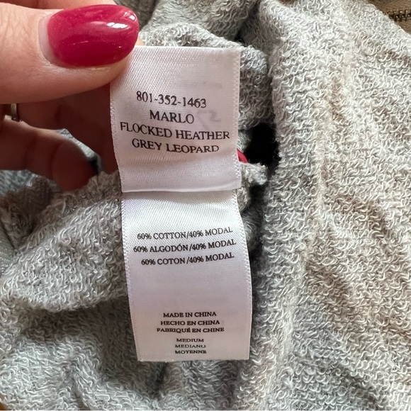 Rails Cheetah Print Side Zipper Marlo Pullover - Picture 6 of 10